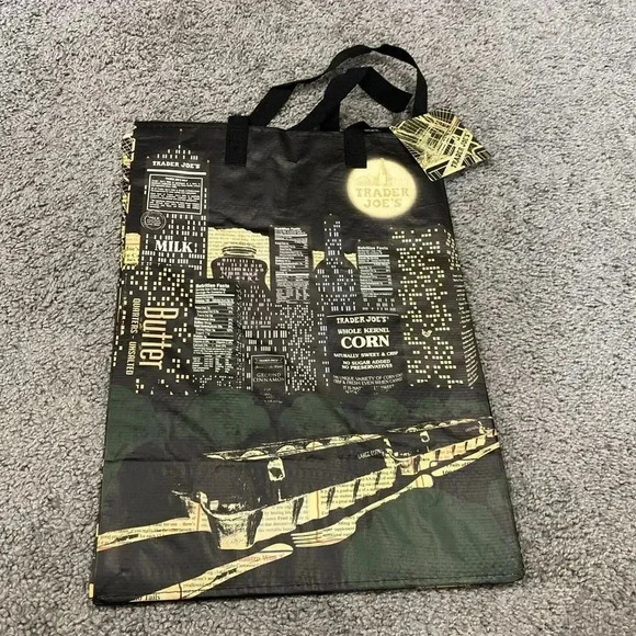 Trader‎ Joe's RARE NOCTURNE Night View Reusable Shopping Bag (NWT) - Mystery Bag - Picture 1 of 8